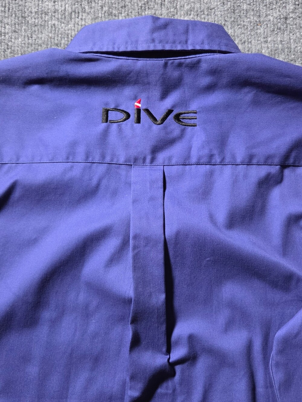 Port Authority Men's Dancer Patched Shirt Medium Blue Long - Picture 11 of 12